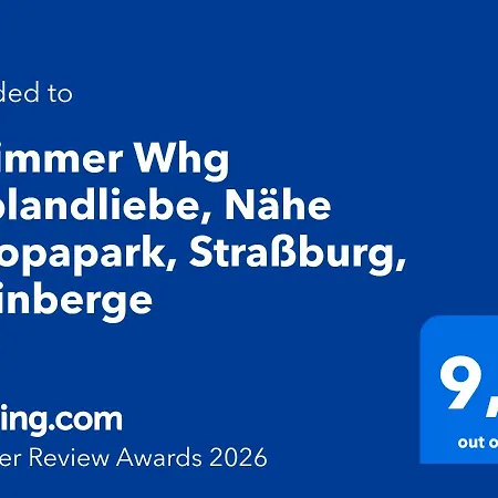 Lejlighed 3 Whg Reblandliebe, Naehe Europapark, Strassburg, Weinberge Offenburg